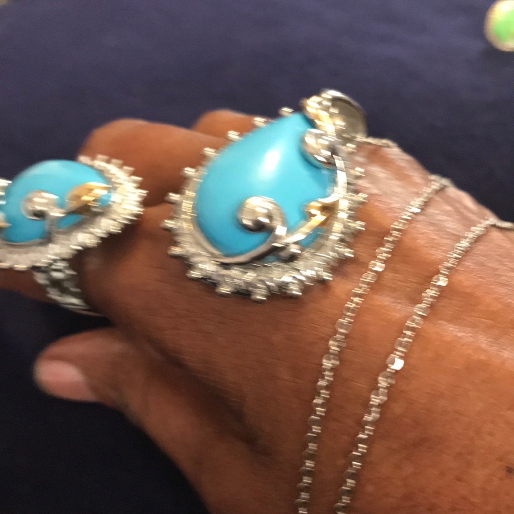 Necklace and matching ring